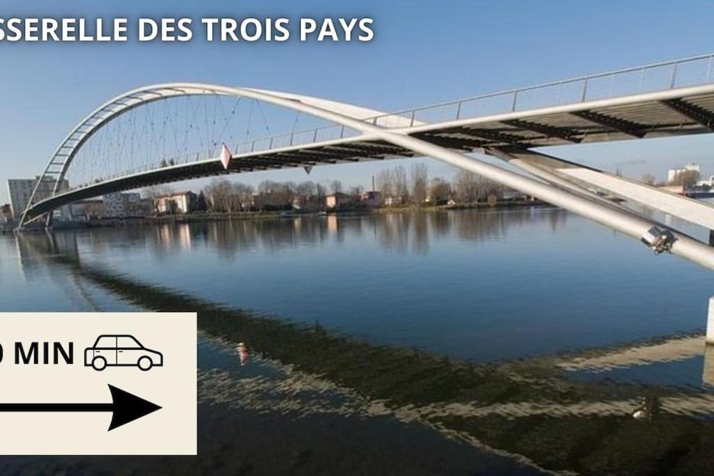 Appartement Le Spot, Proche Euroairport à Saint-Louis  Extérieur photo